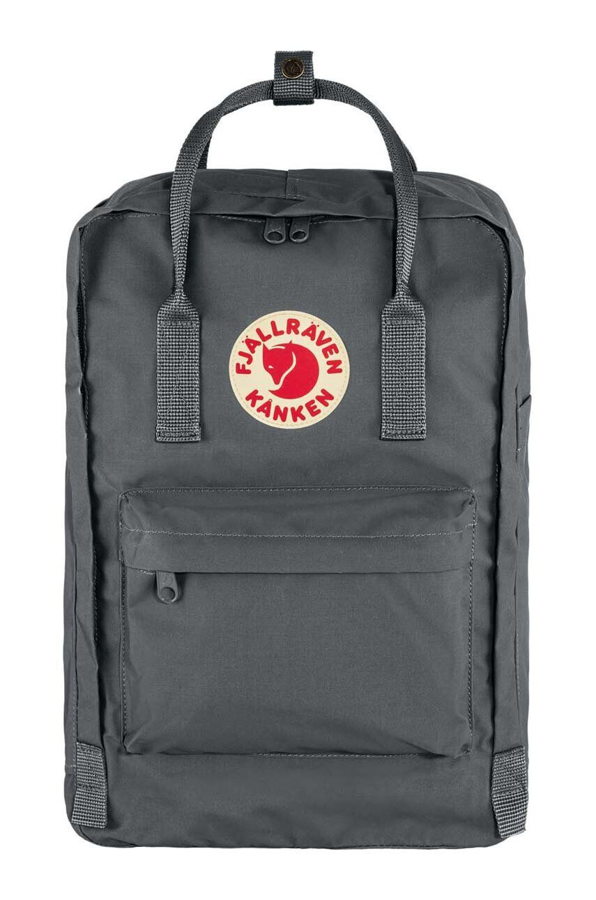 Fjallraven rucsac F23524.046 Kanken Laptop 15" culoarea gri mare neted - Pled.ro