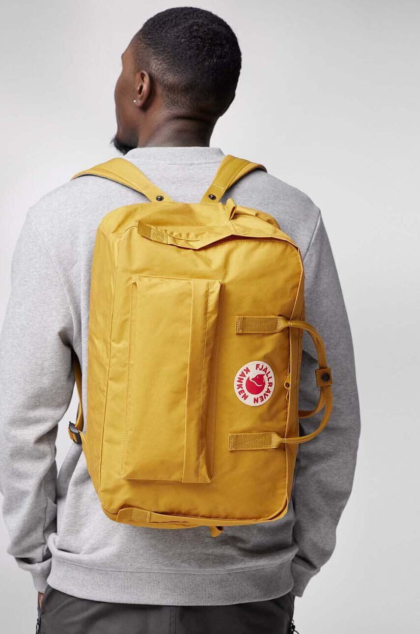 Fjallraven rucsac Kanken Weekender culoarea galben mare uni F23802.160 - Pled.ro