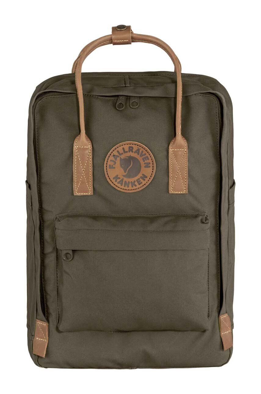 Fjallraven rucsac Kanken no. 2 Laptop 15 culoarea verde mare uni F23803.633 - Pled.ro