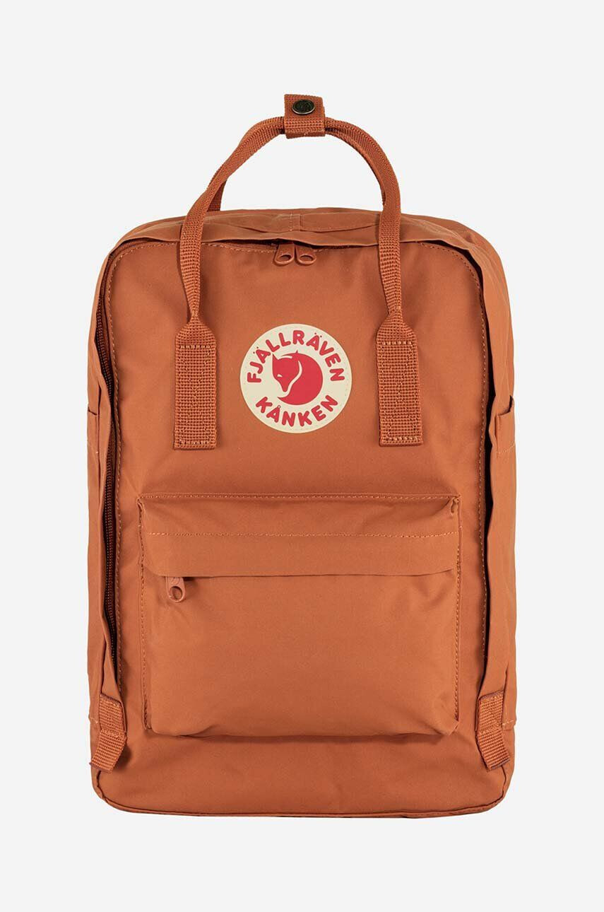 Fjallraven rucsac Kanken culoarea verde mare neted F23510.664-664 - Pled.ro