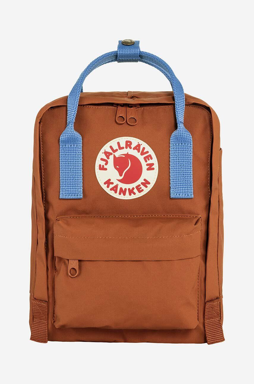 Fjallraven rucsac Kanken Mini culoarea portocaliu mic cu imprimeu F23561.243.537-537 - Pled.ro