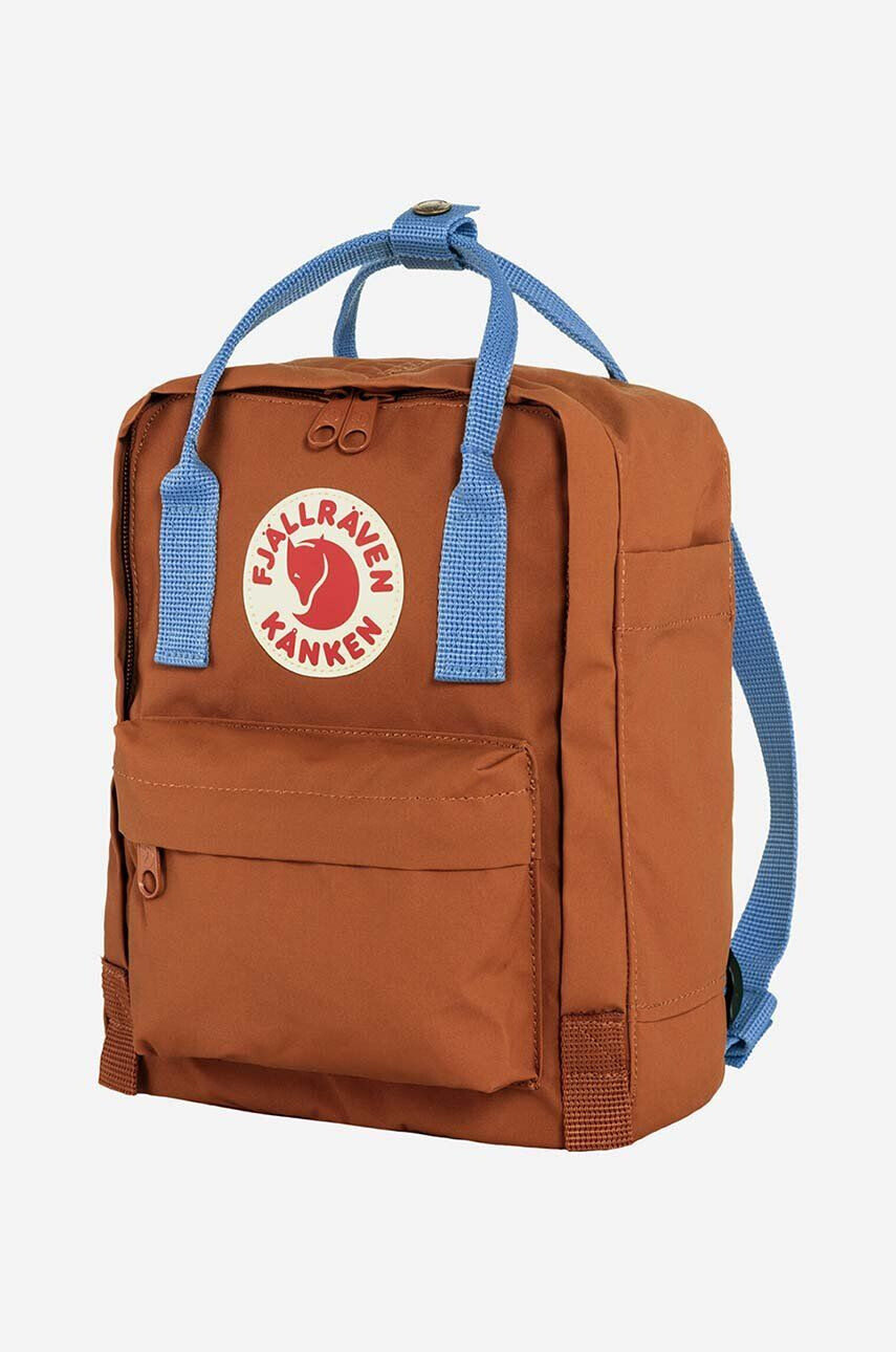 Fjallraven rucsac Kanken Mini culoarea portocaliu mic cu imprimeu F23561.243.537-537 - Pled.ro