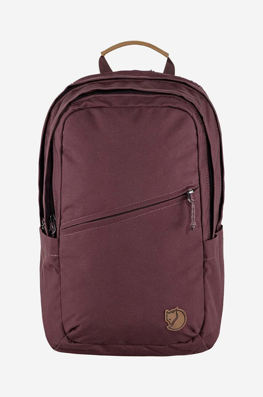 Fjallraven rucsac Raven culoarea bordo mare neted F23344.357-357 - Pled.ro