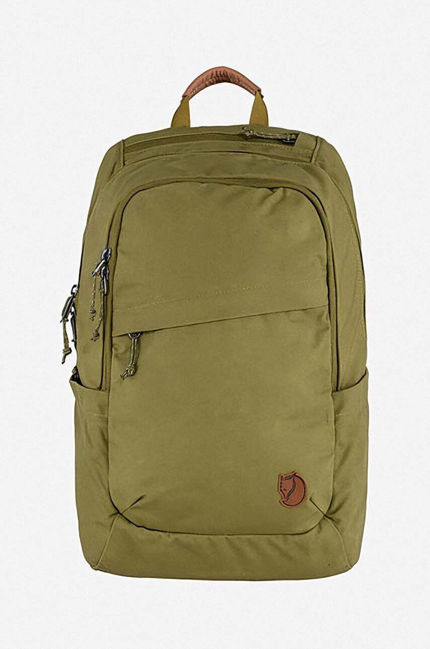 Fjallraven rucsac Raven culoarea verde mare neted F26051.631-631 - Pled.ro