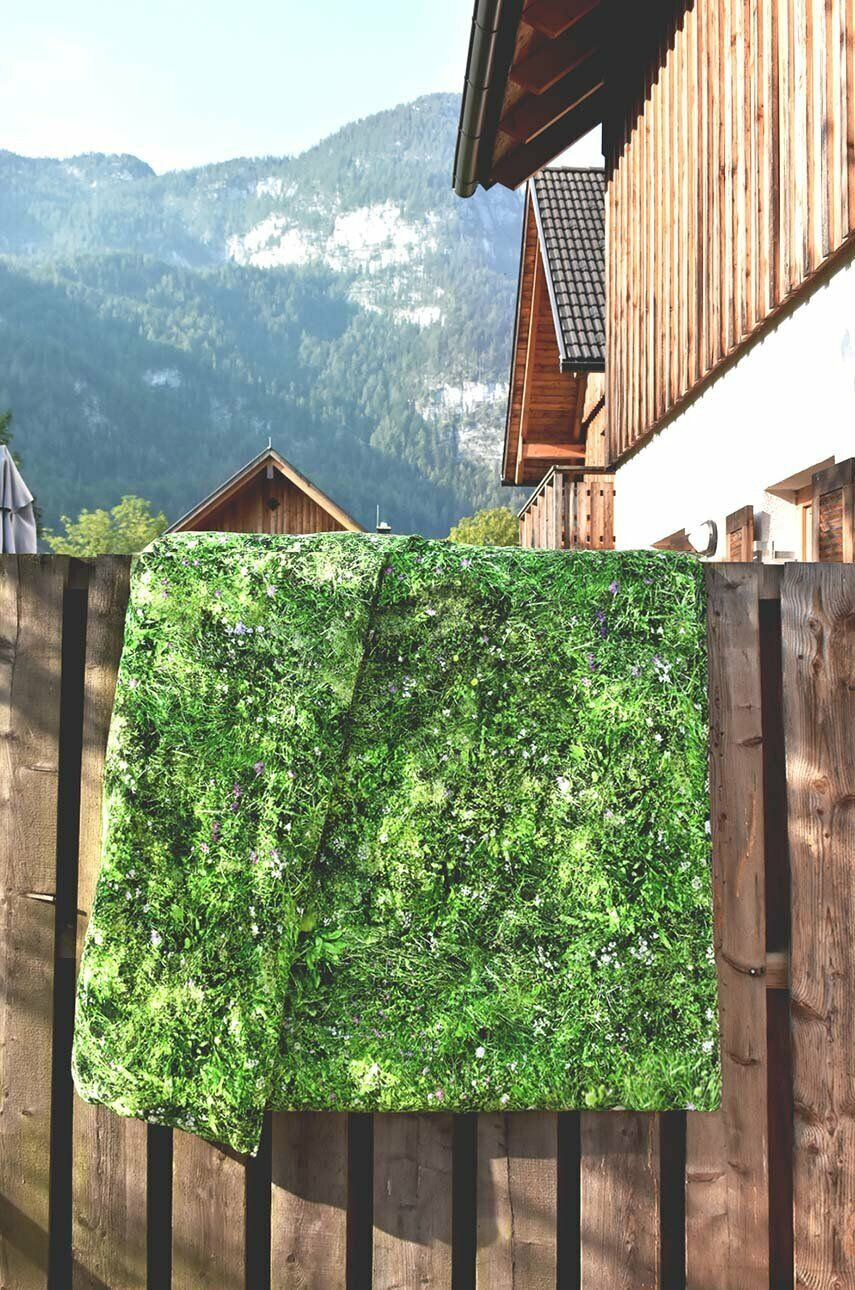 Foonka un set de lenjerie de pat din bumbac Alpejska Łąka 140x200 / 70x80 cm - Pled.ro