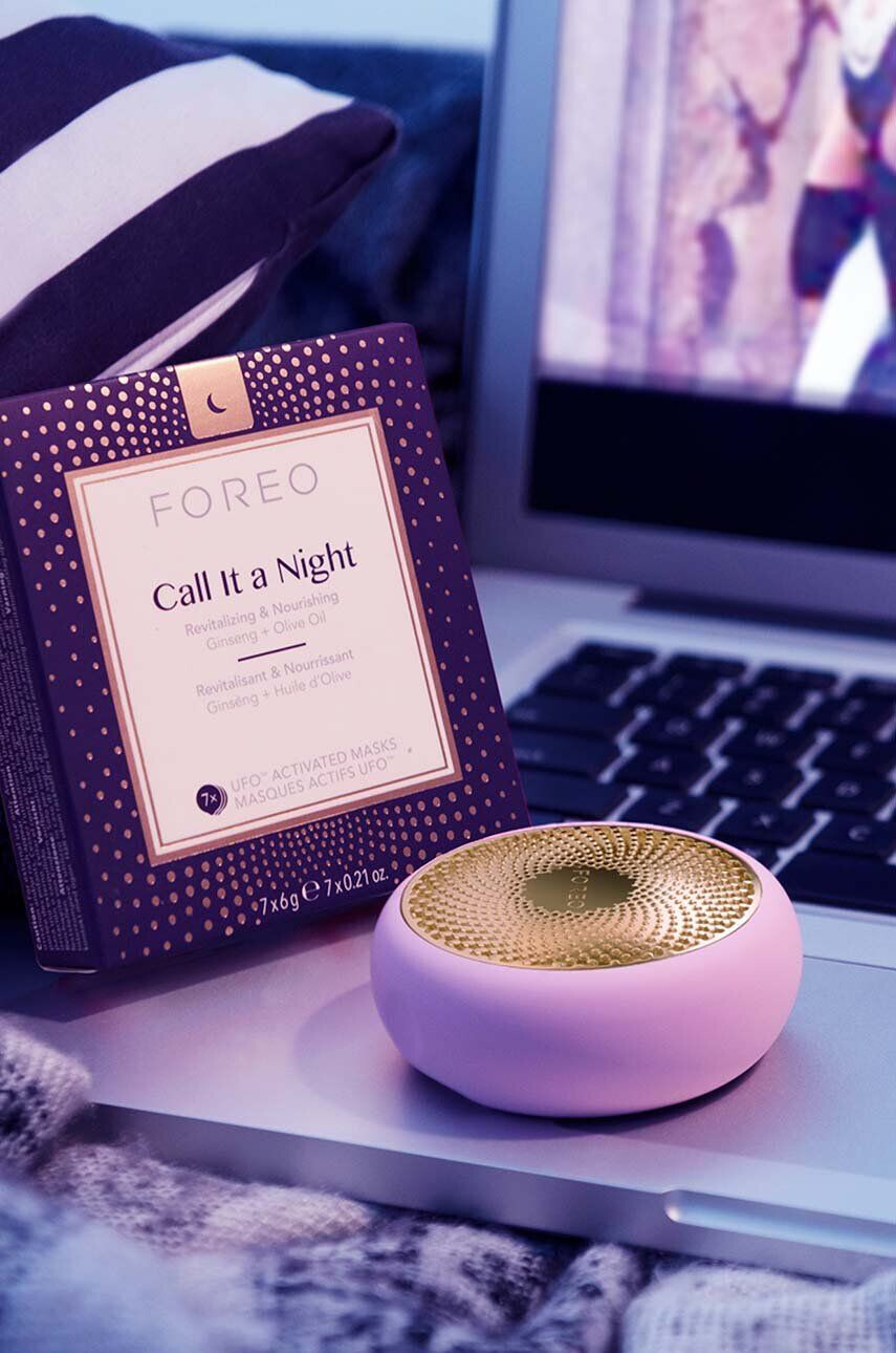 FOREO mască activată hrănitoare și revitalizantă ufo Call It a Night 7-pack - Pled.ro