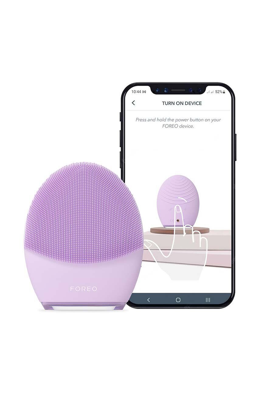 FOREO perie pentru curățarea și fermitatea pielii feței LUNA™ 4 Sensitive Skin - Pled.ro