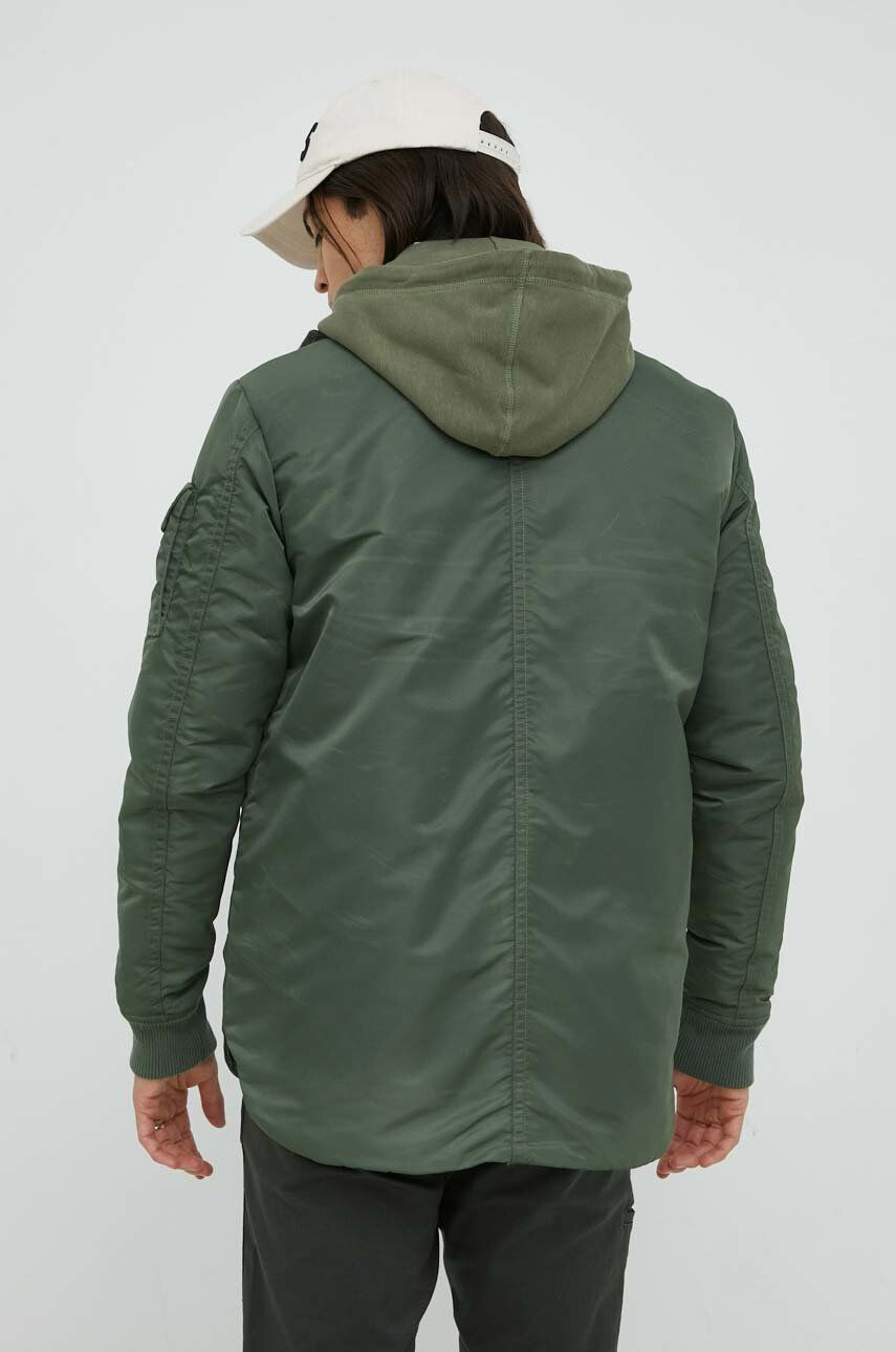 G-Star Raw geaca barbati culoarea verde de tranzitie - Pled.ro