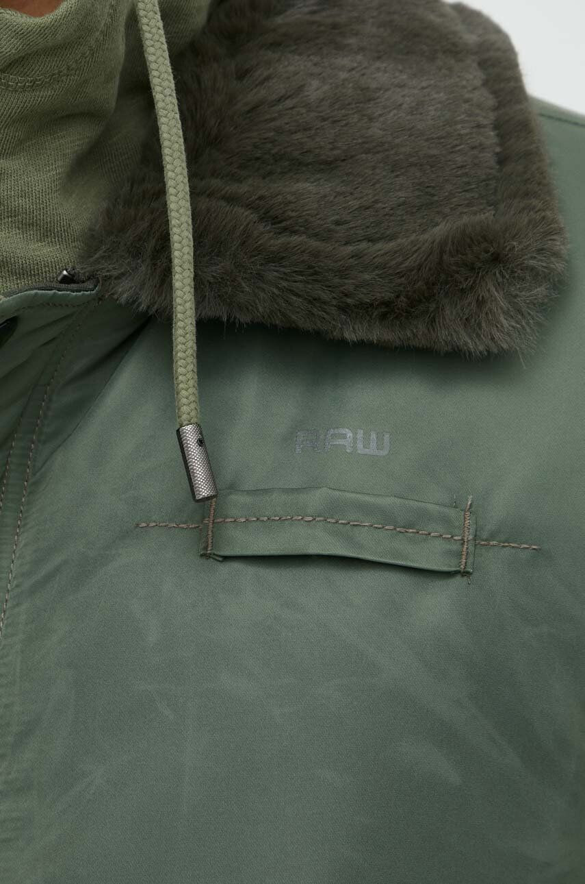 G-Star Raw geaca barbati culoarea verde de tranzitie - Pled.ro