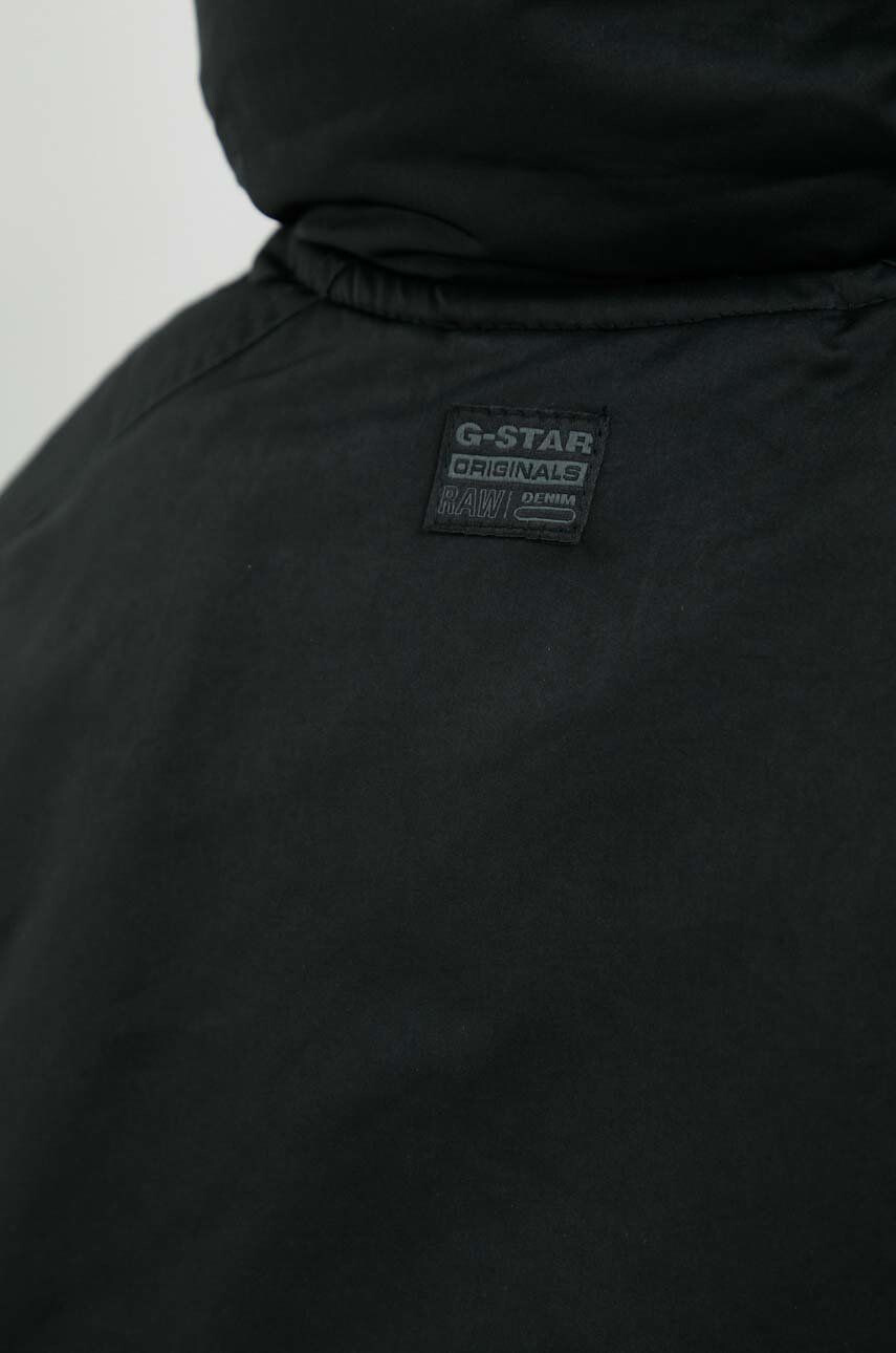 G-Star Raw geaca femei culoarea negru de tranzitie oversize - Pled.ro