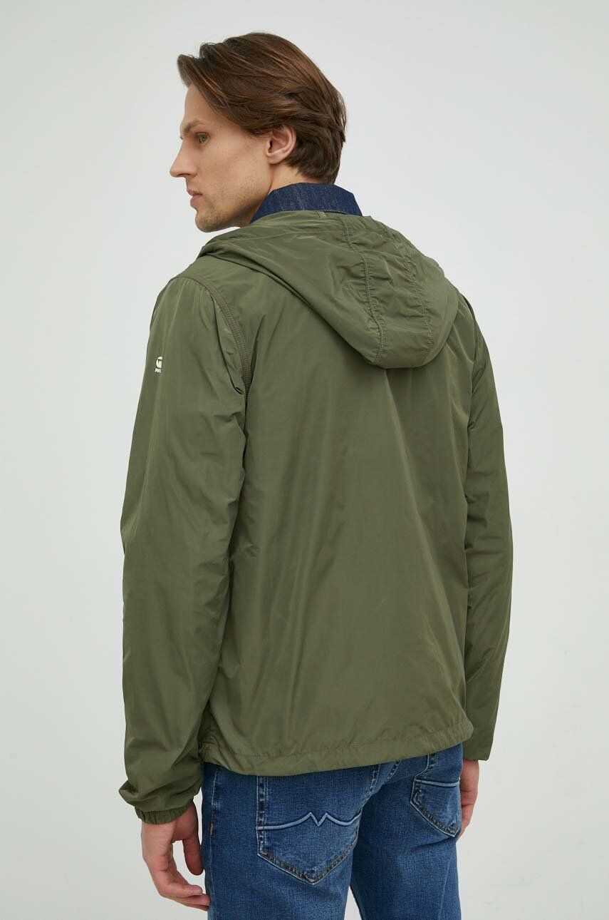 G-Star Raw geaca barbati culoarea verde de tranzitie - Pled.ro