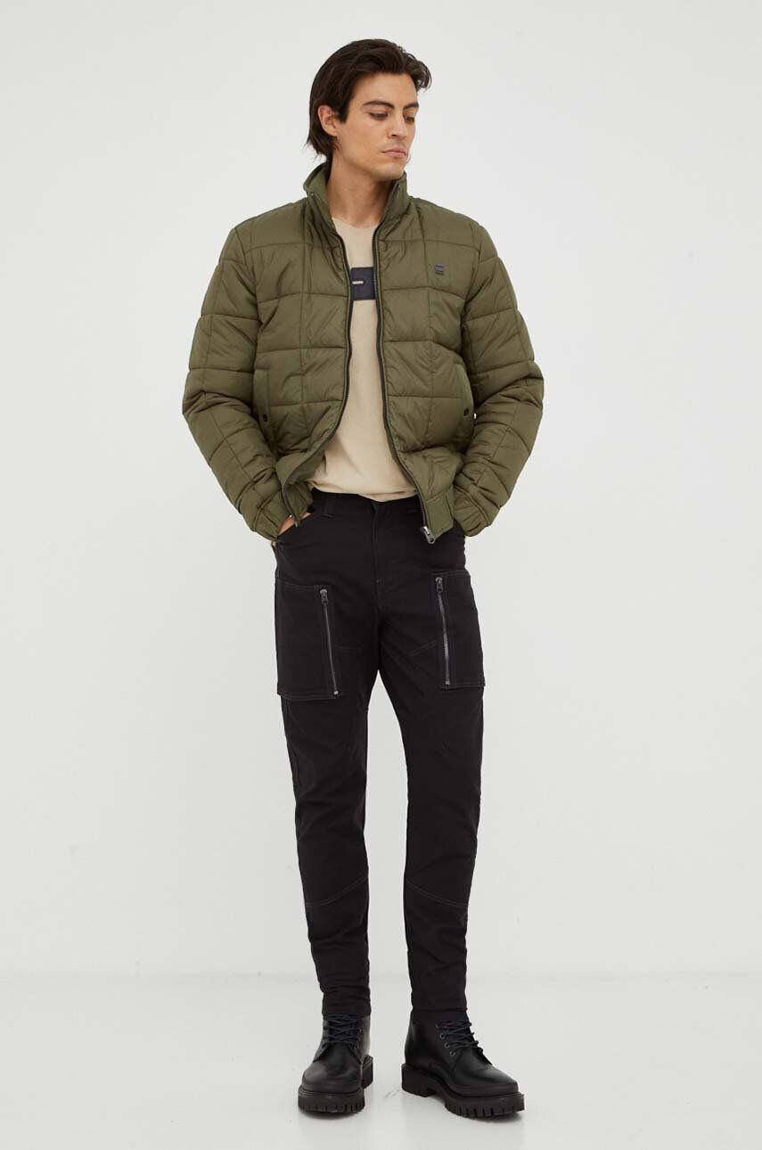 G-Star Raw geaca barbati culoarea verde de iarna - Pled.ro