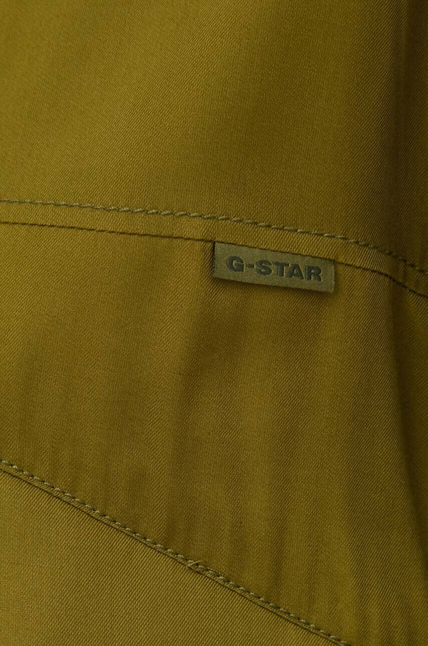 G-Star Raw geaca bomber femei culoarea verde de tranzitie - Pled.ro