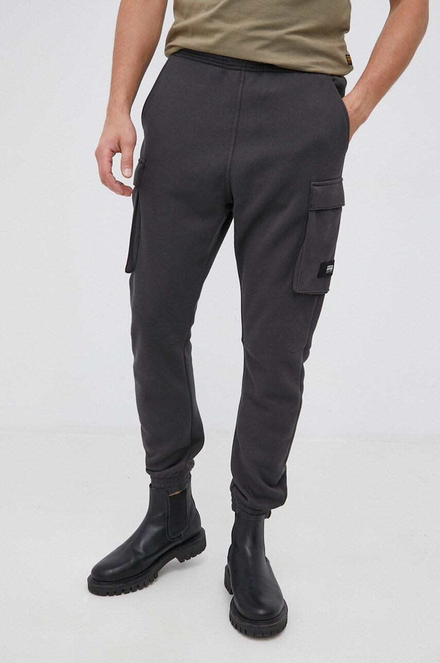 G-Star Raw Pantaloni bărbați culoarea gri - Pled.ro