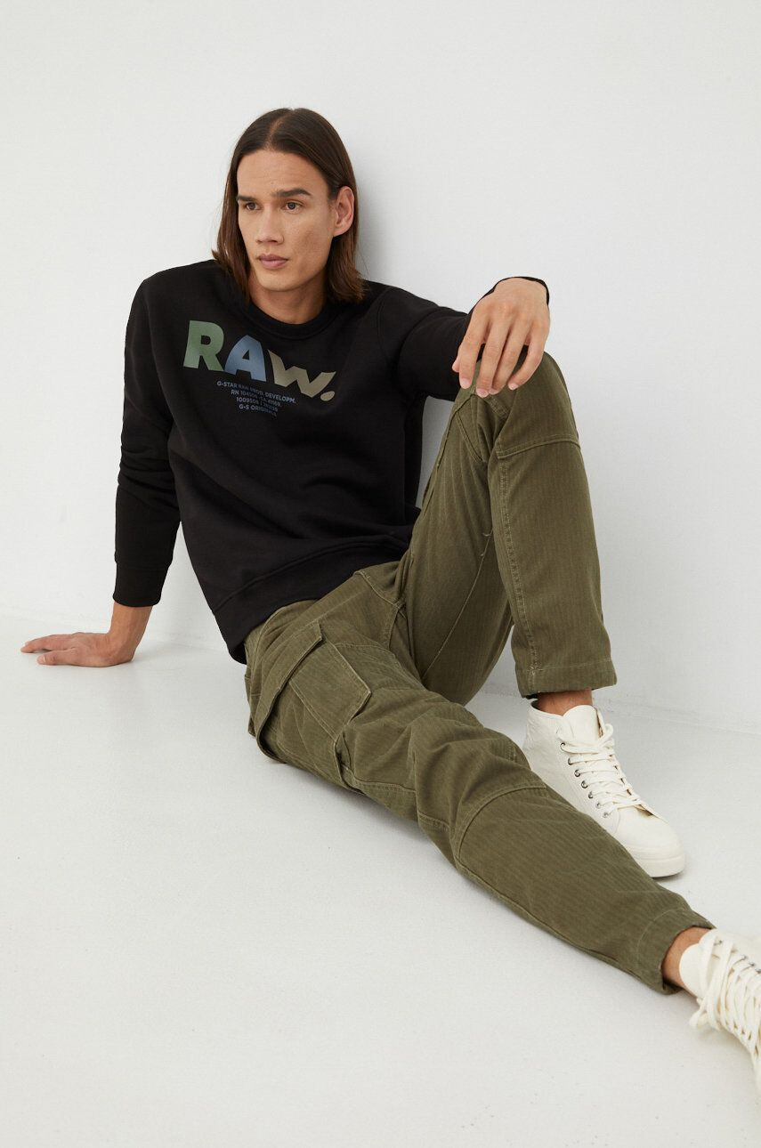 G-Star Raw pantaloni barbati culoarea verde cu fason cargo - Pled.ro