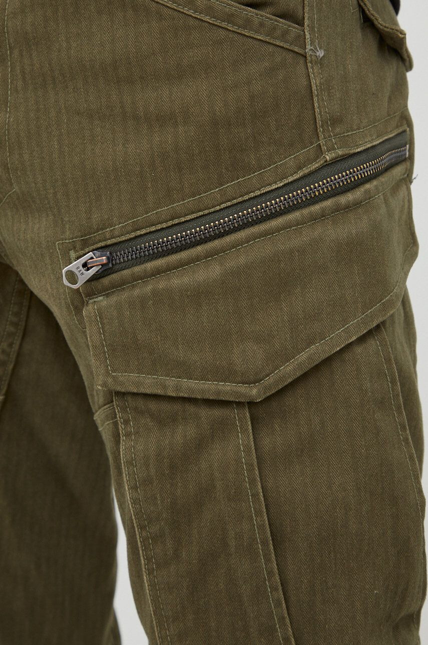 G-Star Raw pantaloni barbati culoarea verde cu fason cargo - Pled.ro