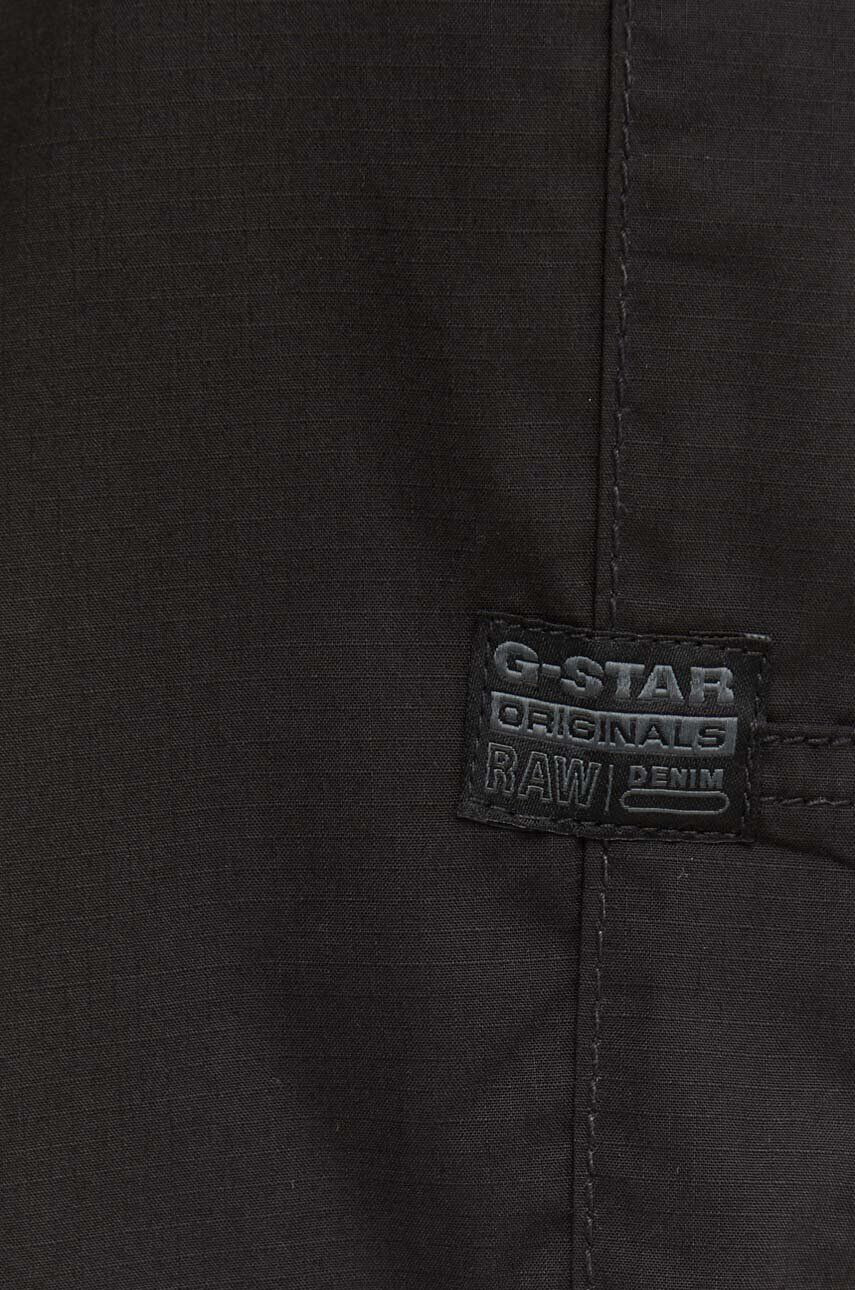 G-Star Raw pantaloni barbati culoarea negru cu fason cargo - Pled.ro