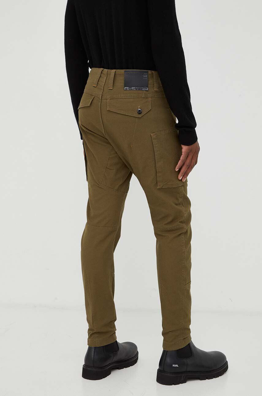 G-Star Raw pantaloni barbati culoarea verde drept - Pled.ro