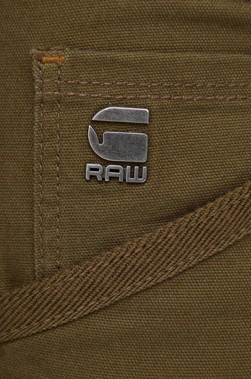 G-Star Raw pantaloni barbati culoarea verde drept - Pled.ro