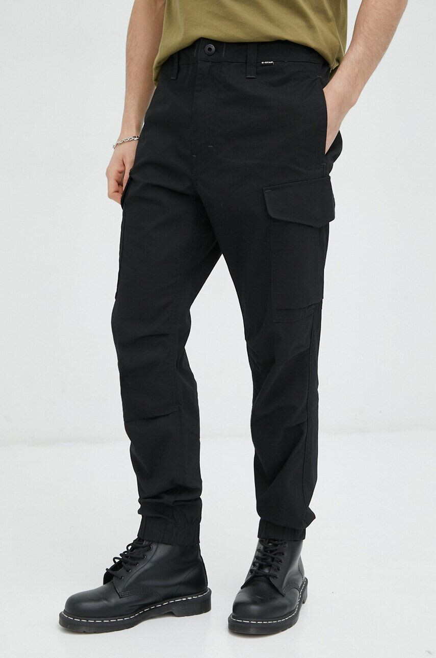 G-Star Raw pantaloni de bumbac - Pled.ro