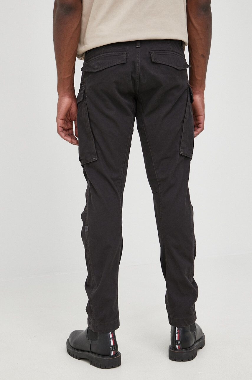 G-Star Raw pantaloni de bumbac barbati cu imprimeu - Pled.ro