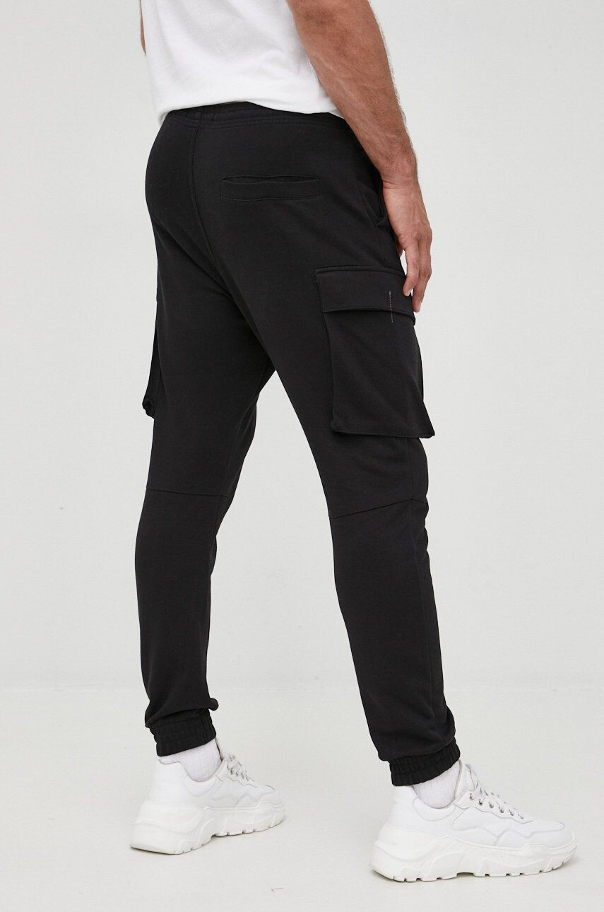 G-Star Raw pantaloni de trening barbati culoarea negru neted - Pled.ro