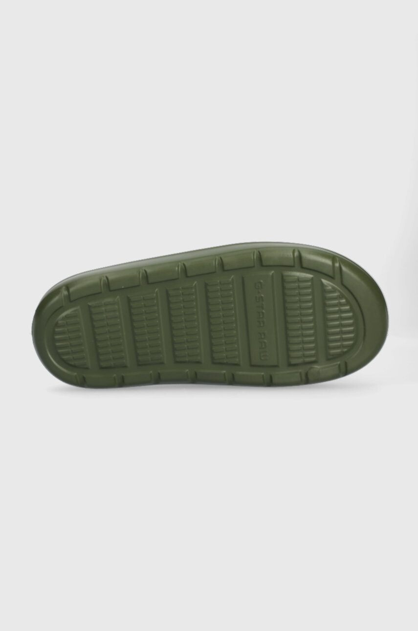 G-Star Raw papuci D Staq barbati culoarea verde - Pled.ro