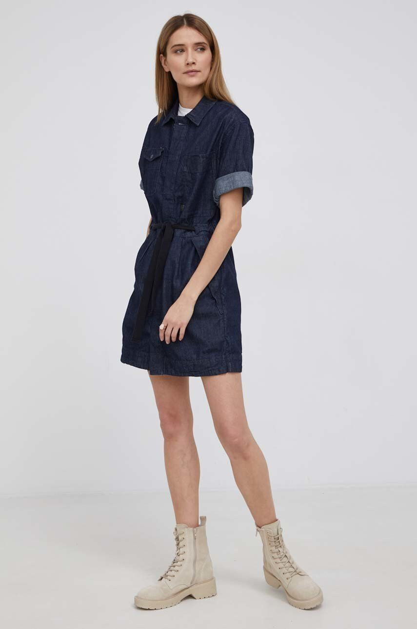 G-Star Raw Rochie din bumbac - Pled.ro