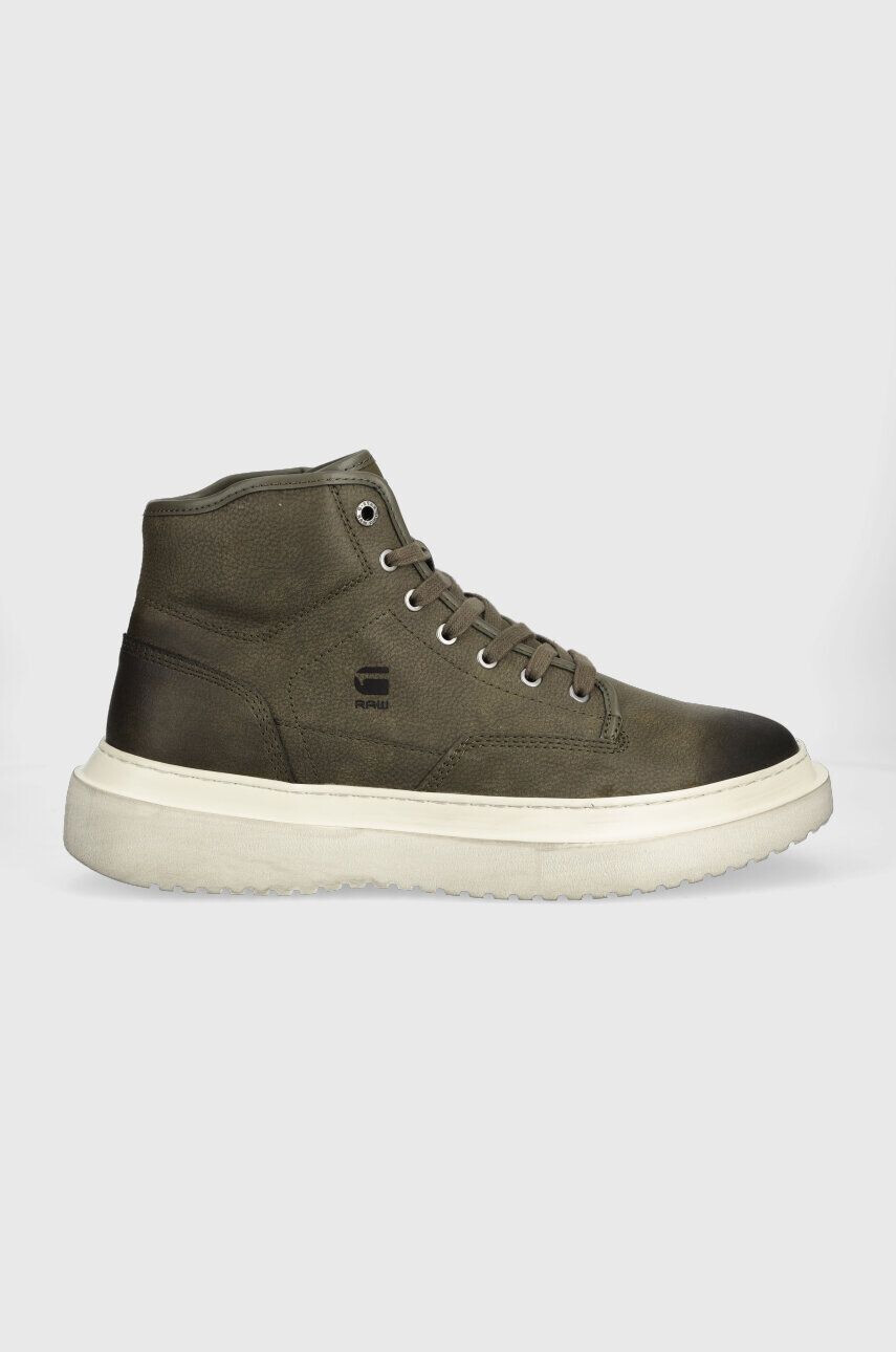 G-Star Raw sneakers DEXTER MID NUB culoarea verde 2242048701.OLV - Pled.ro