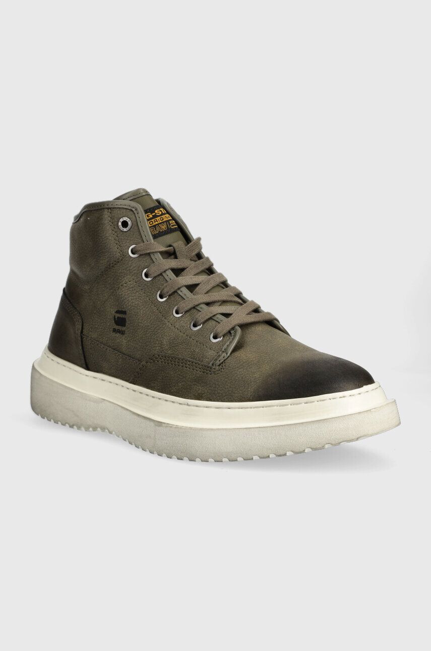 G-Star Raw sneakers DEXTER MID NUB culoarea verde 2242048701.OLV - Pled.ro