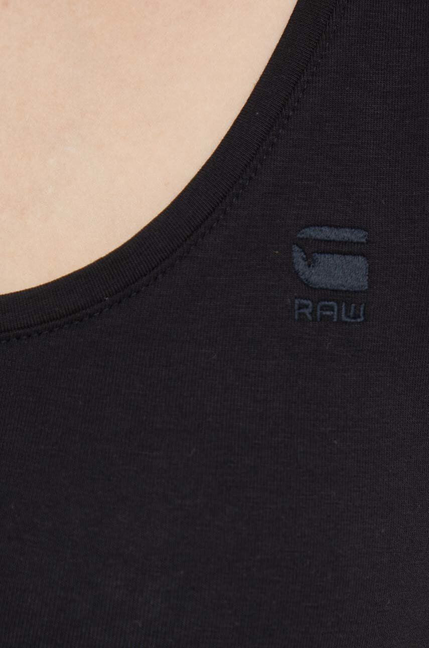 G-Star Raw top femei culoarea negru - Pled.ro