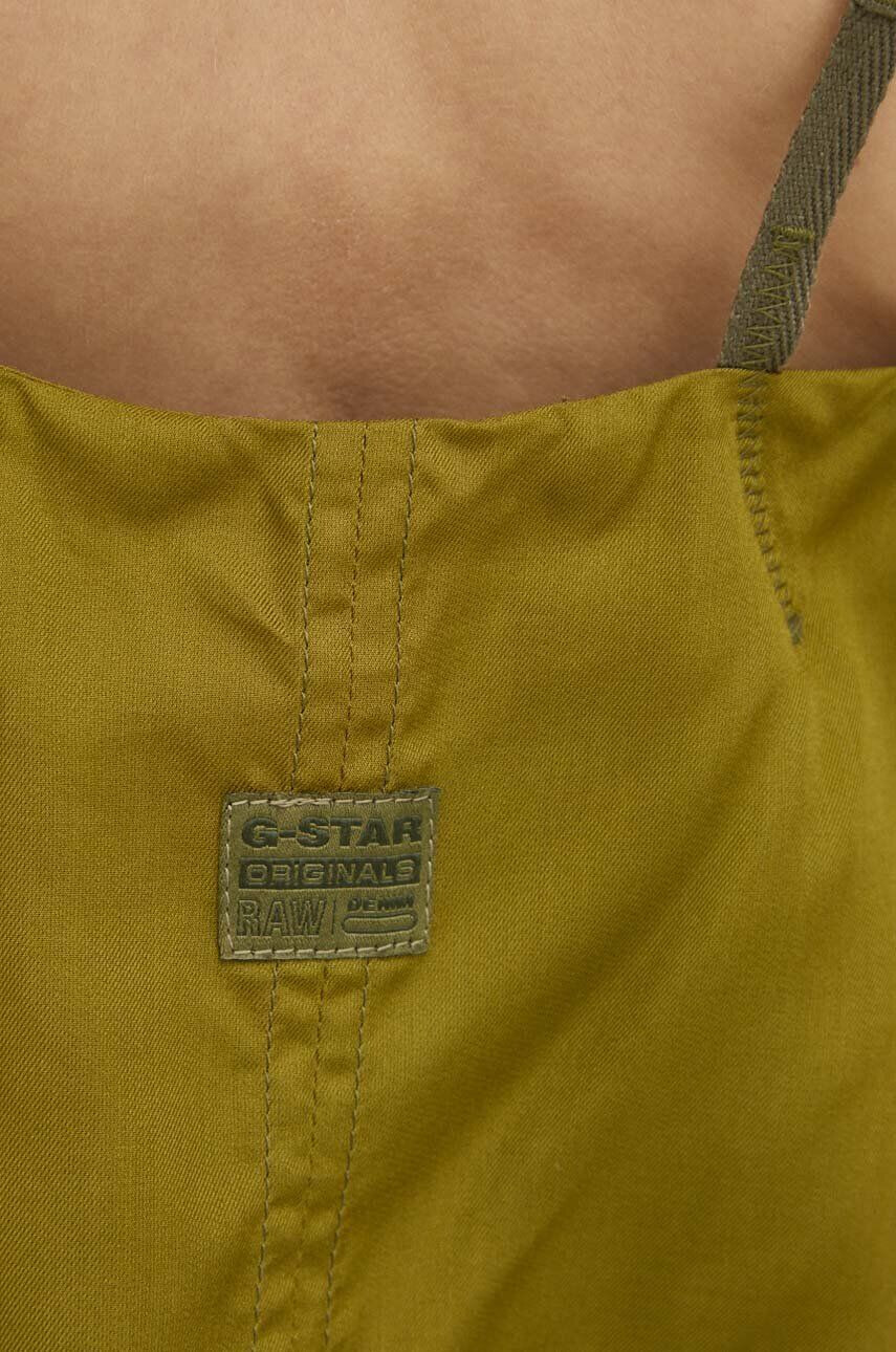 G-Star Raw top femei culoarea verde - Pled.ro