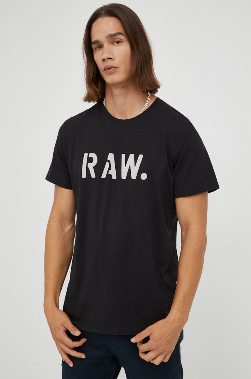 G-Star Raw tricou din bumbac culoarea roz - Pled.ro