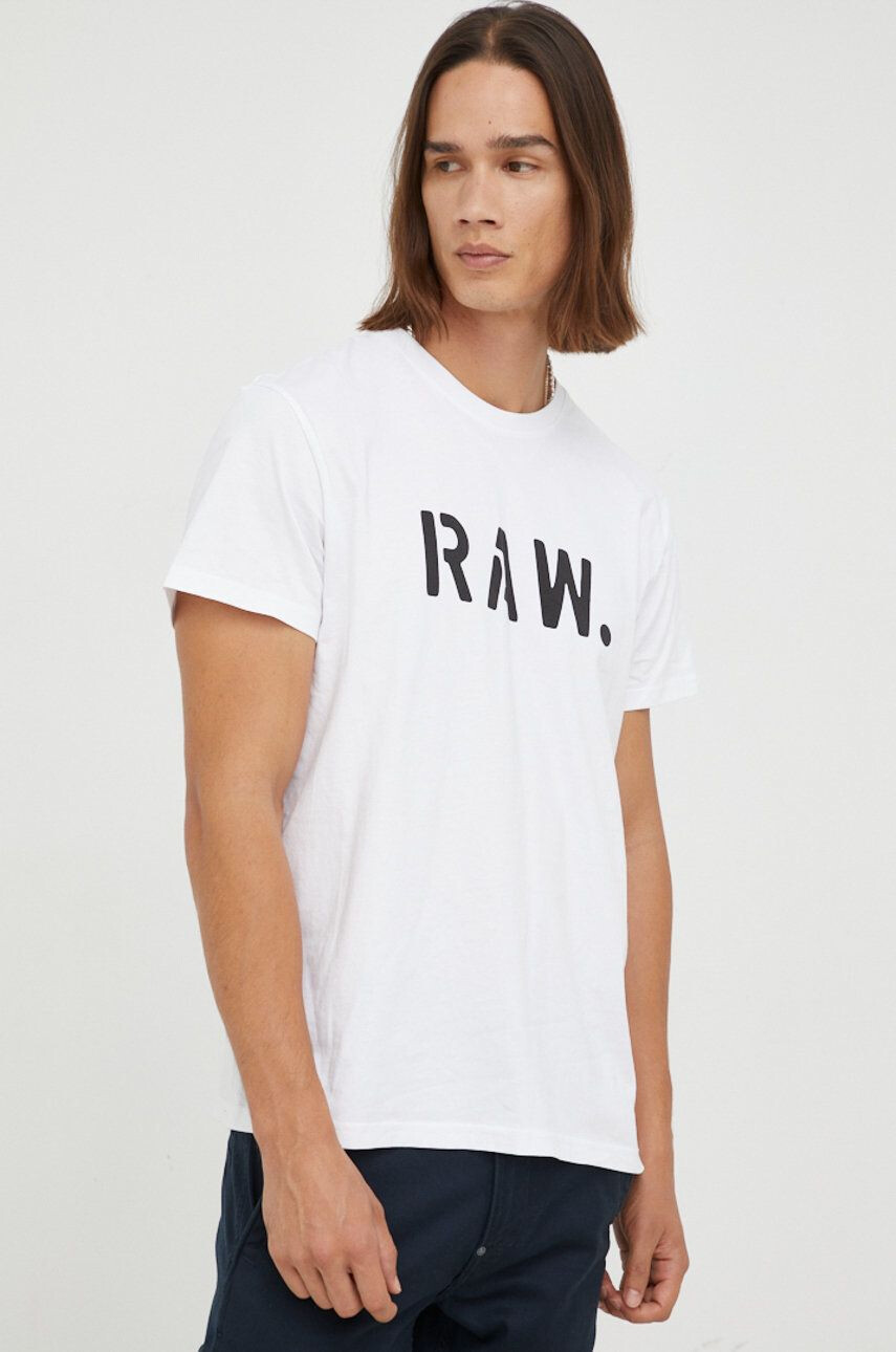 G-Star Raw tricou din bumbac culoarea roz - Pled.ro