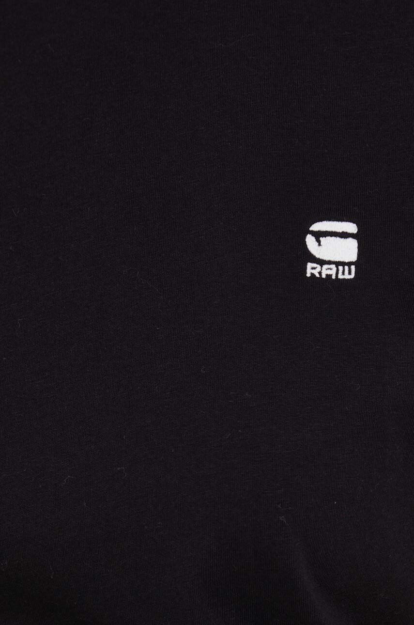 G-Star Raw tricou din bumbac culoarea negru - Pled.ro