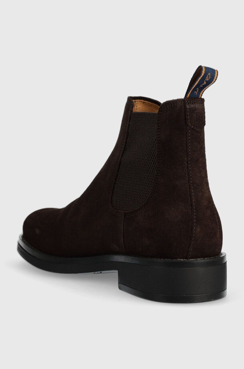 Gant botine din piele intoarsa Brookly barbati culoarea maro - Pled.ro