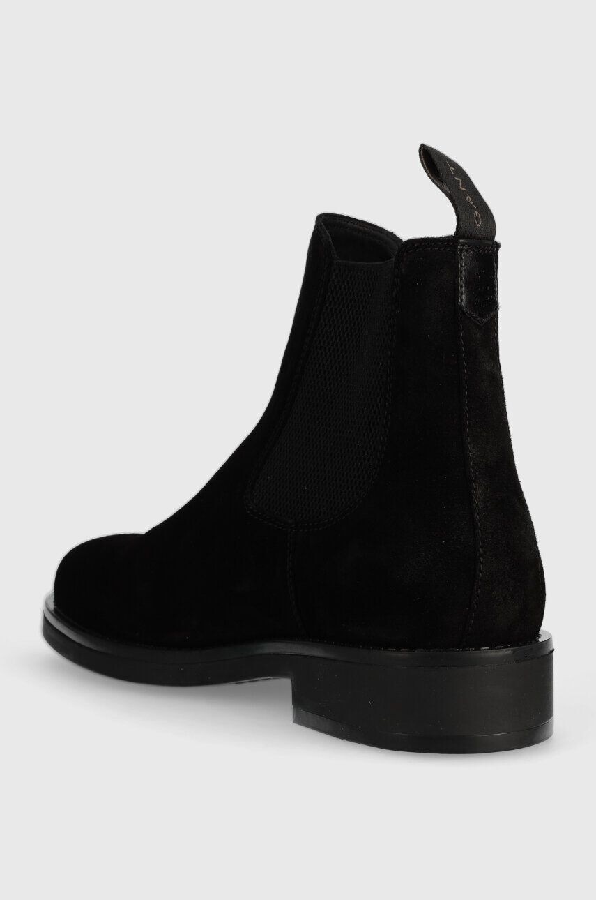 Gant botine din piele intoarsa Prepdale barbati culoarea negru 27643419.G00 - Pled.ro