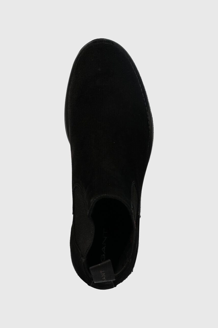 Gant botine din piele intoarsa Prepdale barbati culoarea negru 27643419.G00 - Pled.ro