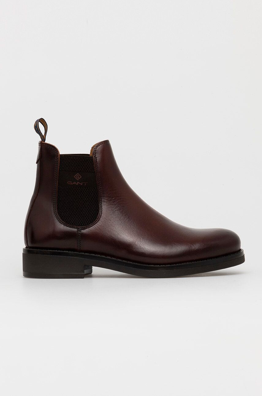 Gant Ghete Chelsea de piele Brookly - Pled.ro