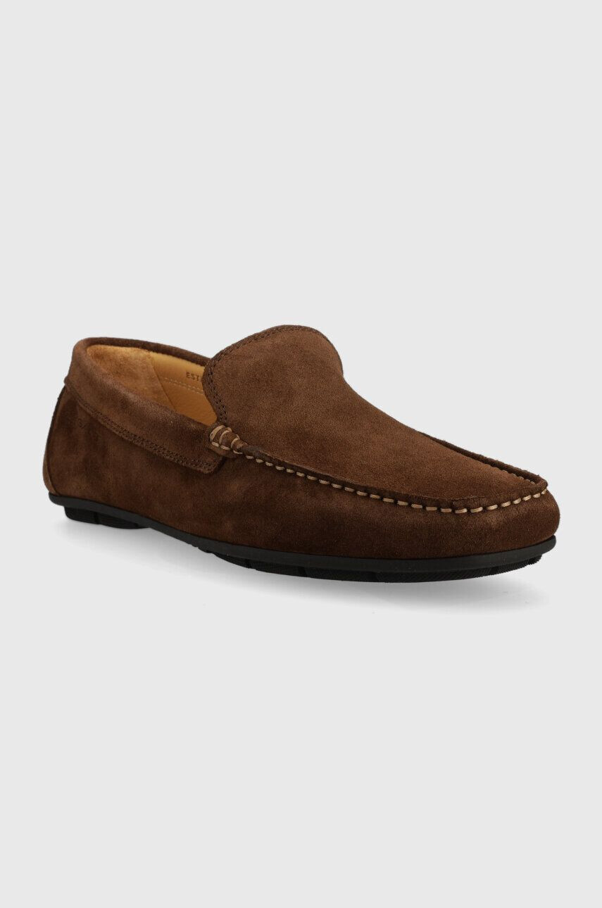 Gant mocasini din piele intoarsa Mc Bay barbati culoarea maro 26673789.G46 - Pled.ro