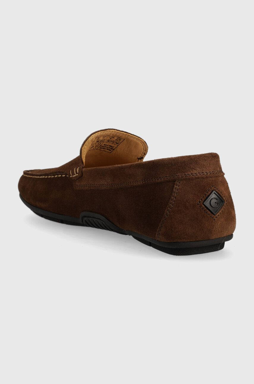 Gant mocasini din piele intoarsa Mc Bay barbati culoarea maro 26673789.G46 - Pled.ro