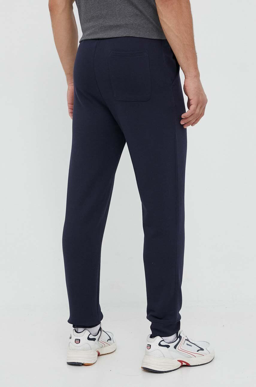 Gant pantaloni de trening culoarea maro melanj - Pled.ro