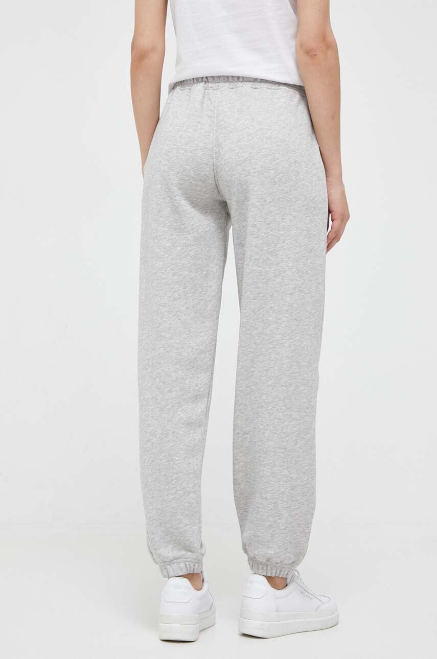 Gant pantaloni de trening culoarea gri melanj - Pled.ro