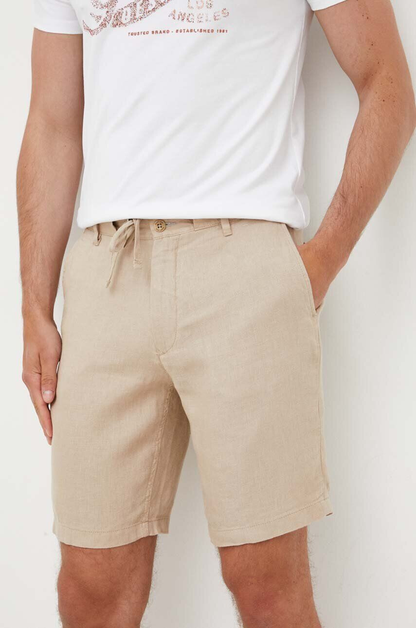 Gant pantaloni scurti din in - Pled.ro