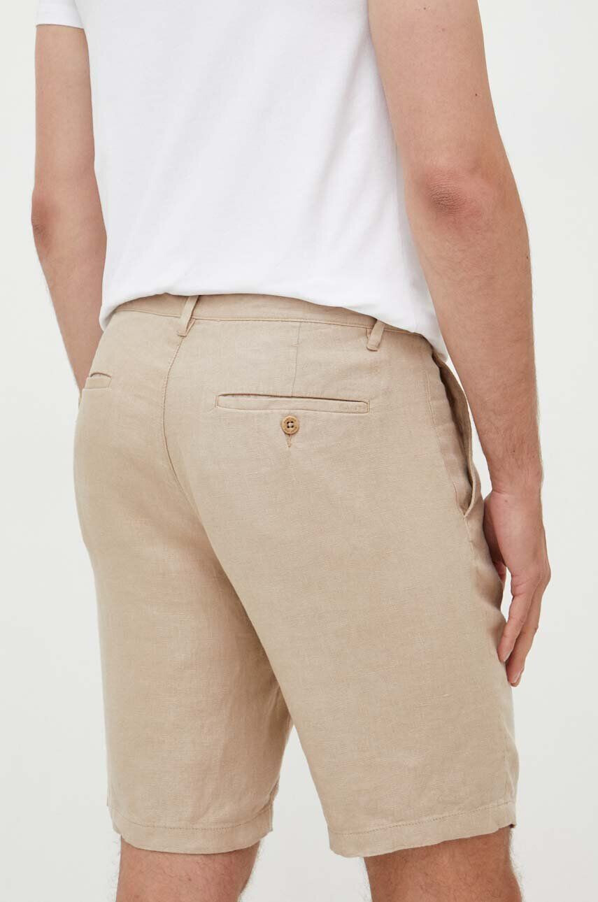 Gant pantaloni scurti din in - Pled.ro