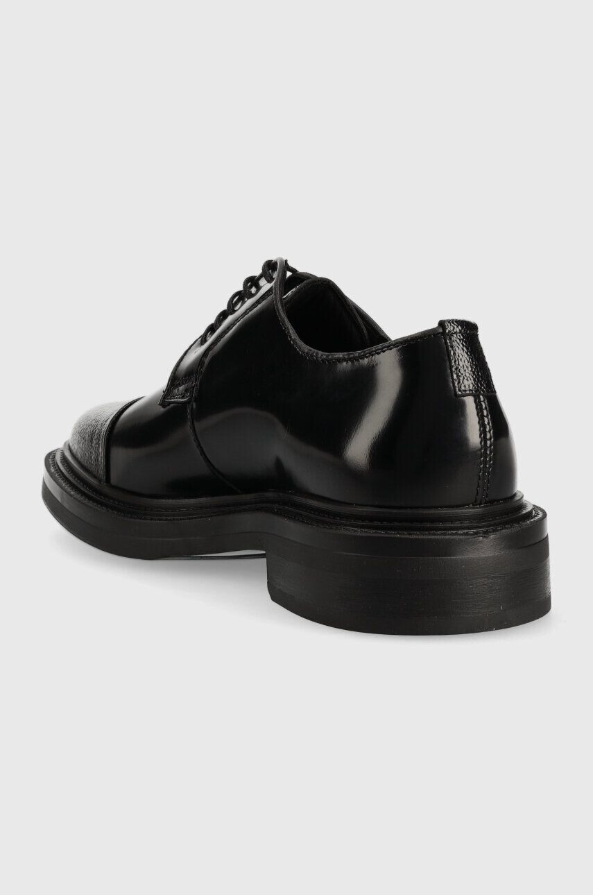 Gant pantofi de piele Fairwyn barbati culoarea negru - Pled.ro