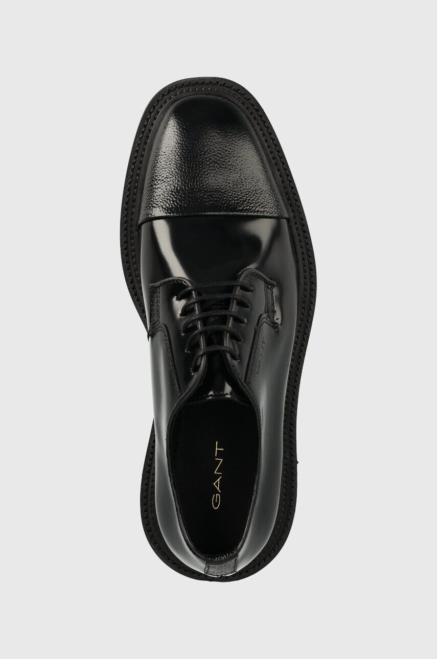 Gant pantofi de piele Fairwyn barbati culoarea negru - Pled.ro