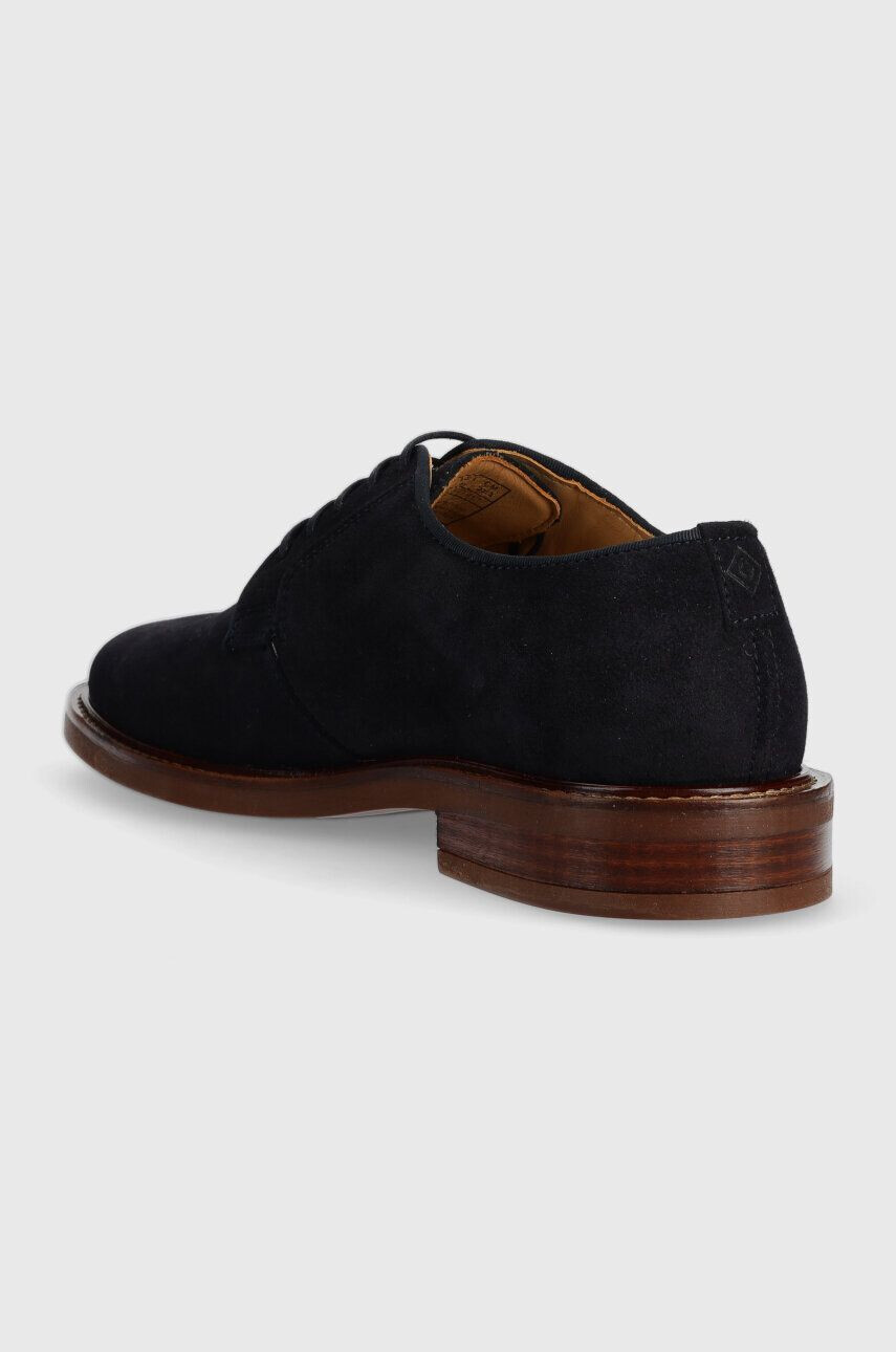 Gant pantofi de piele intoarsa St Akron barbati culoarea albastru marin 26633817.G69 - Pled.ro