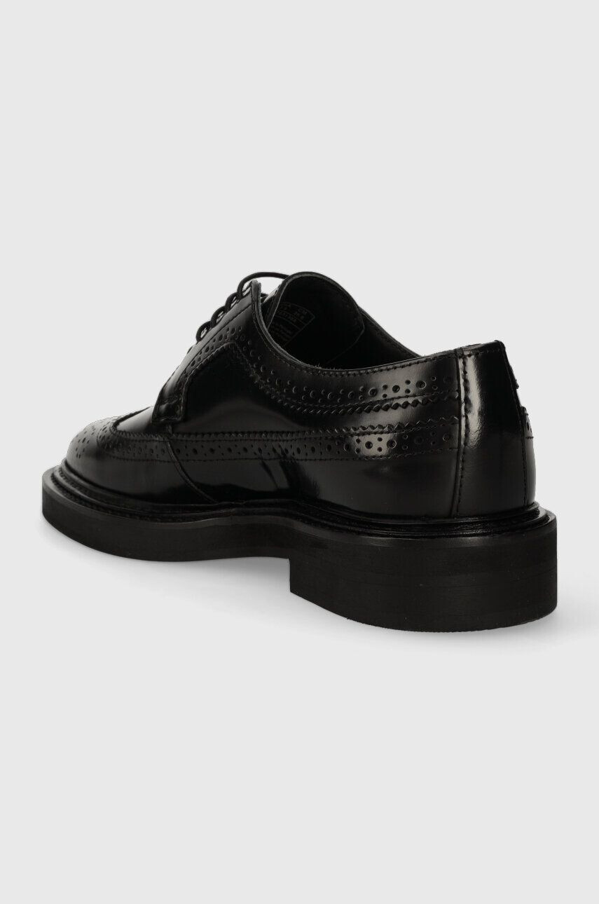 Gant pantofi de piele Jaczy barbati culoarea negru 27631388.G00 - Pled.ro