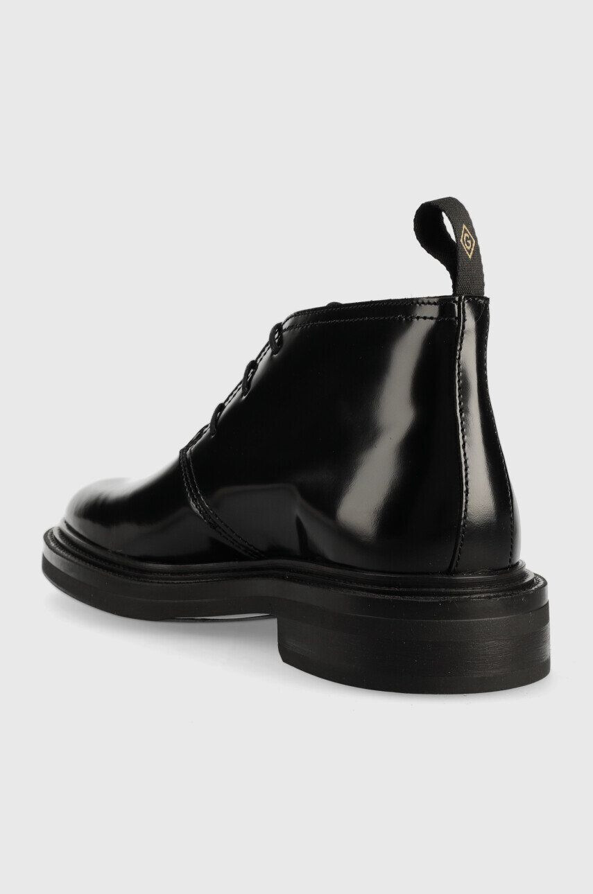 Gant pantofi inalti de piele Fairwyn barbati culoarea negru - Pled.ro